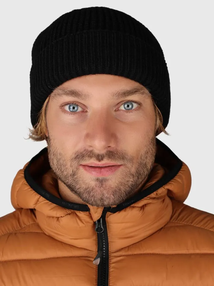 Brunotti Caps and Beanies Men Chatel Beanie Black