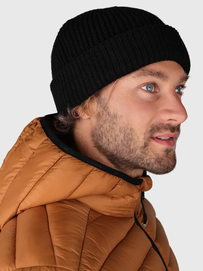 Brunotti Caps and Beanies Men Chatel Beanie Black