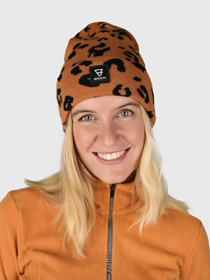 Brunotti Caps and Beanies Men CourchevelAO Beanie Leopard Print