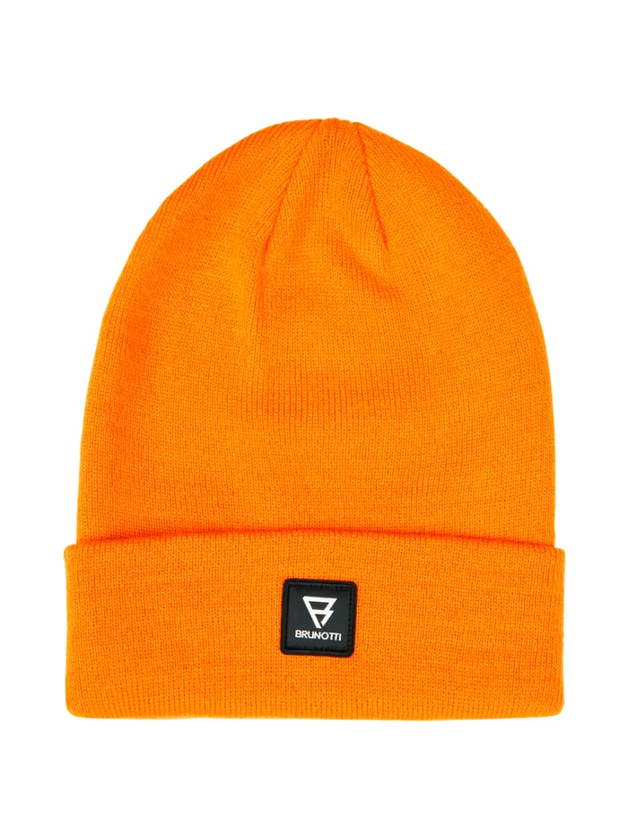 Brunotti Caps and Beanies Men Courchevel Beanie Sun Orange