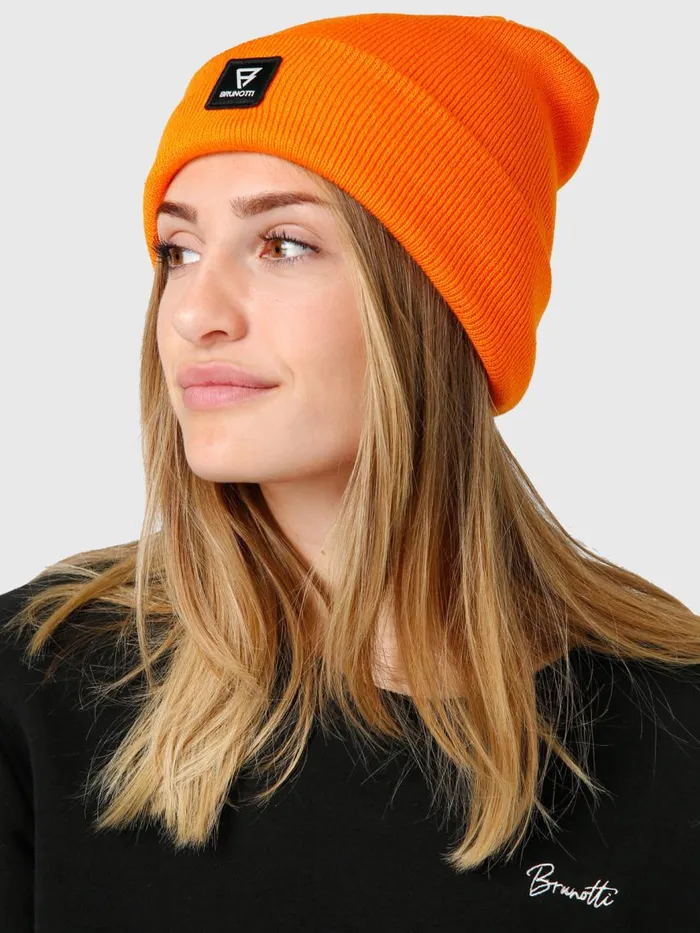 Brunotti Caps and Beanies Men Courchevel Beanie Sun Orange