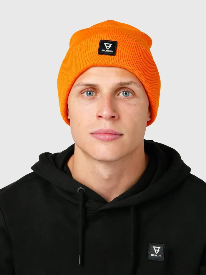 Brunotti Caps and Beanies Men Courchevel Beanie Sun Orange