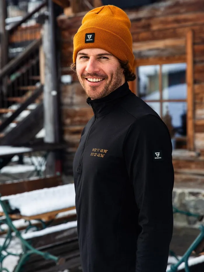 Brunotti Caps and Beanies Men Tignes Beanie Brown