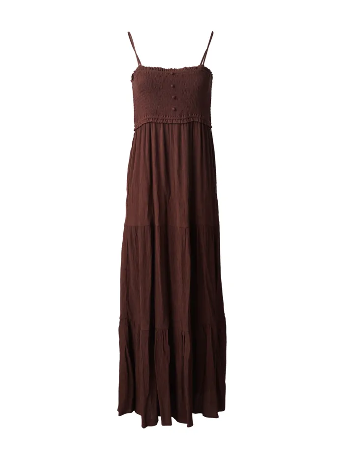 Brunotti Dresses and Skirts Women Lorelei Maxi Dress Brown