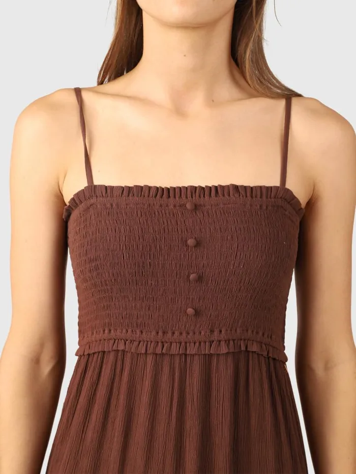 Brunotti Dresses and Skirts Women Lorelei Maxi Dress Brown