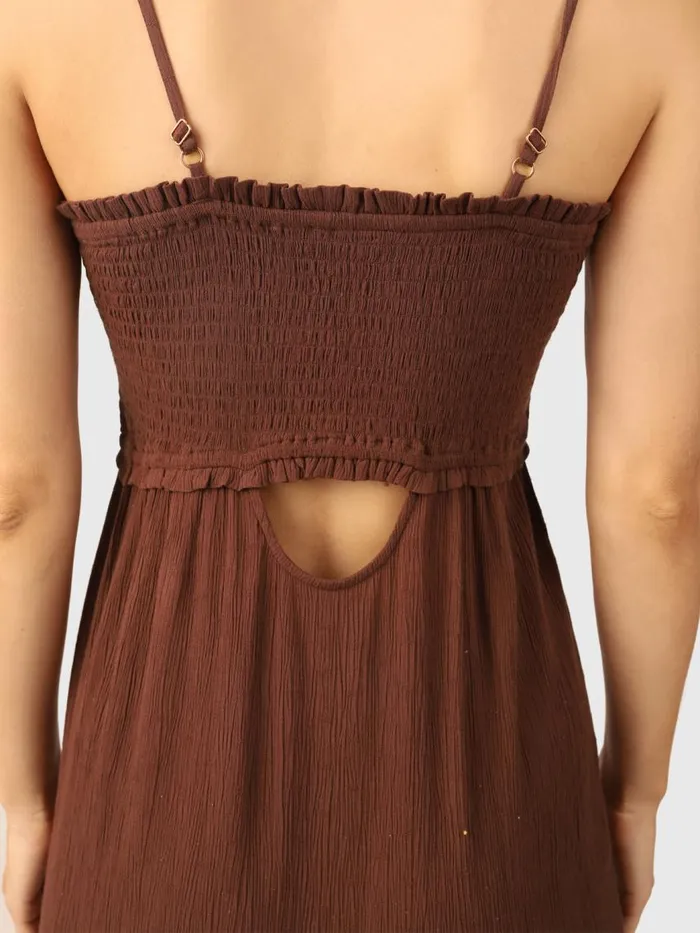 Brunotti Dresses and Skirts Women Lorelei Maxi Dress Brown