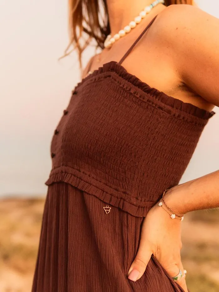 Brunotti Dresses and Skirts Women Lorelei Maxi Dress Brown
