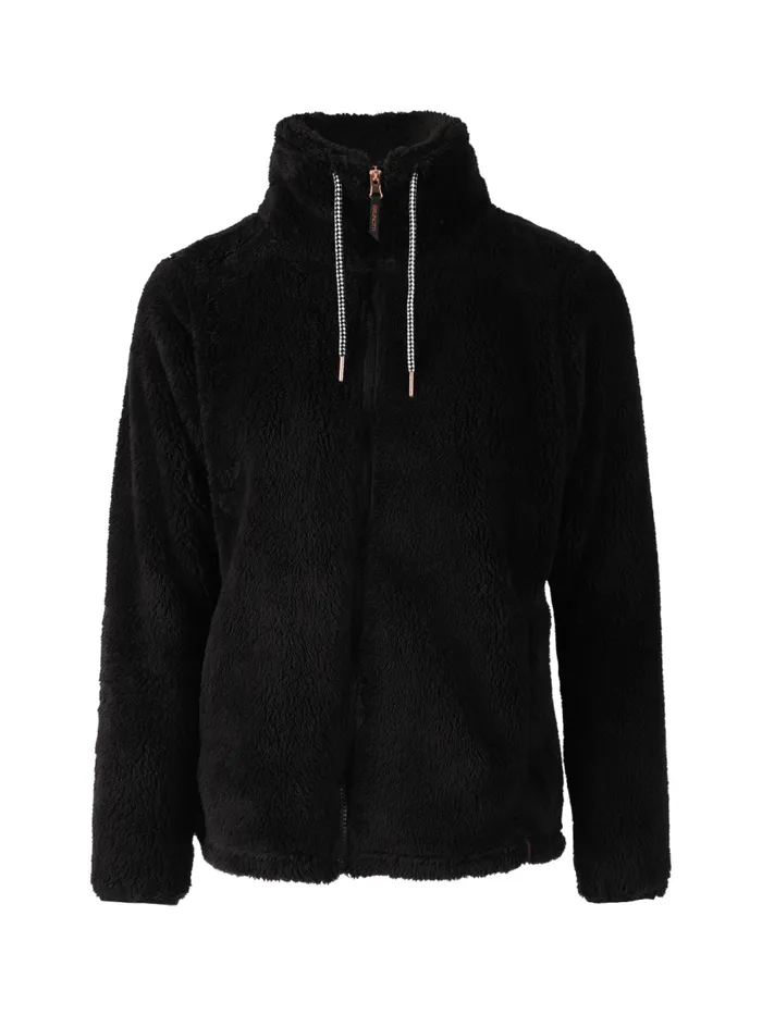 Brunotti Fleece Women Kyoto Fleece Jacket Black