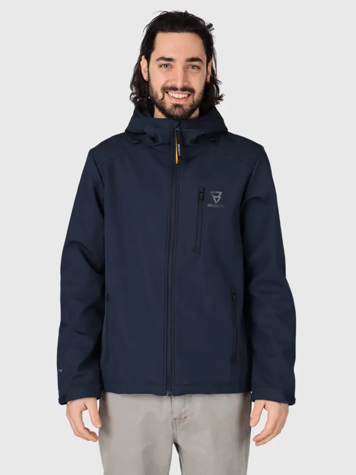 Brunotti Jackets Men MartsRSoftshell Jacket Blue