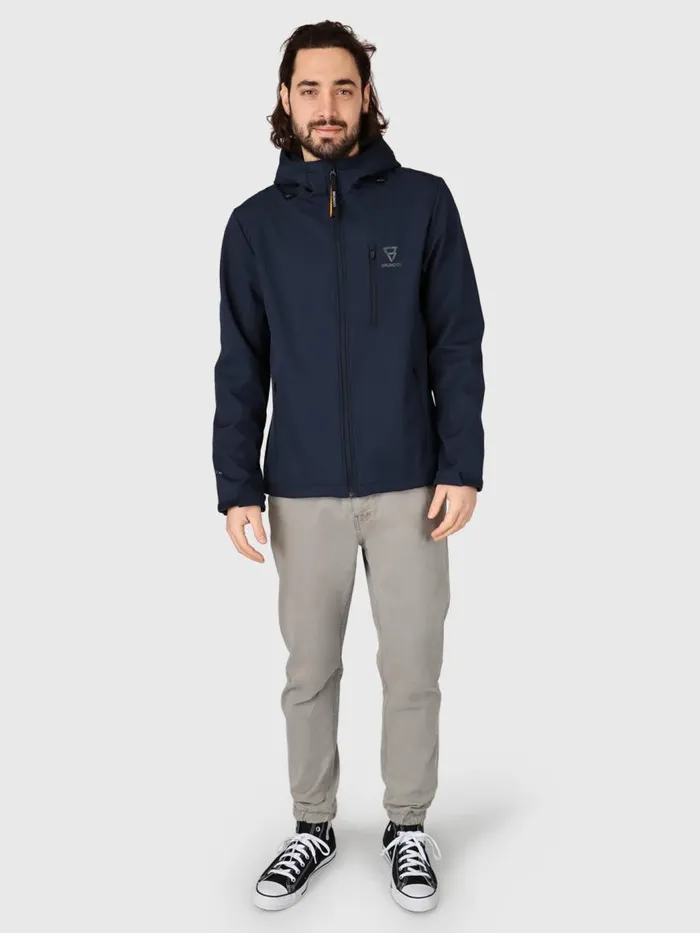 Brunotti Jackets Men MartsRSoftshell Jacket Blue