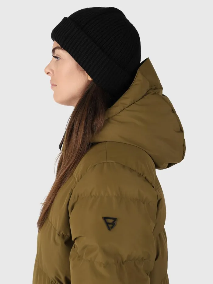 Brunotti Jackets Women Bigsur Long Puffer Coat Green