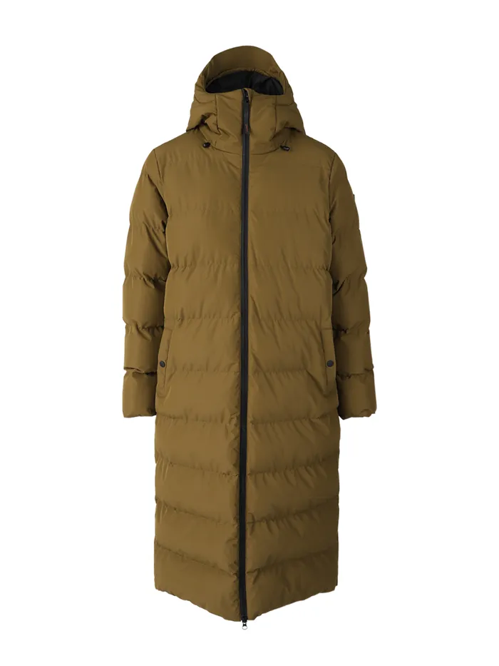 Brunotti Jackets Women Bigsur Long Puffer Coat Green