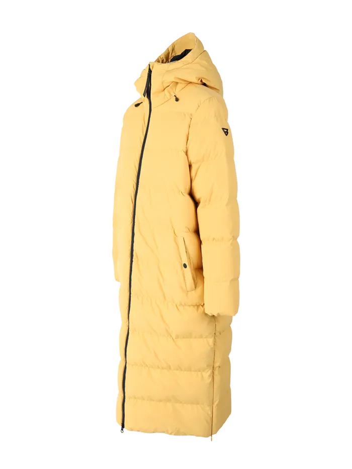 Brunotti Jackets Women Bigsur Long Puffer Coat Yellow