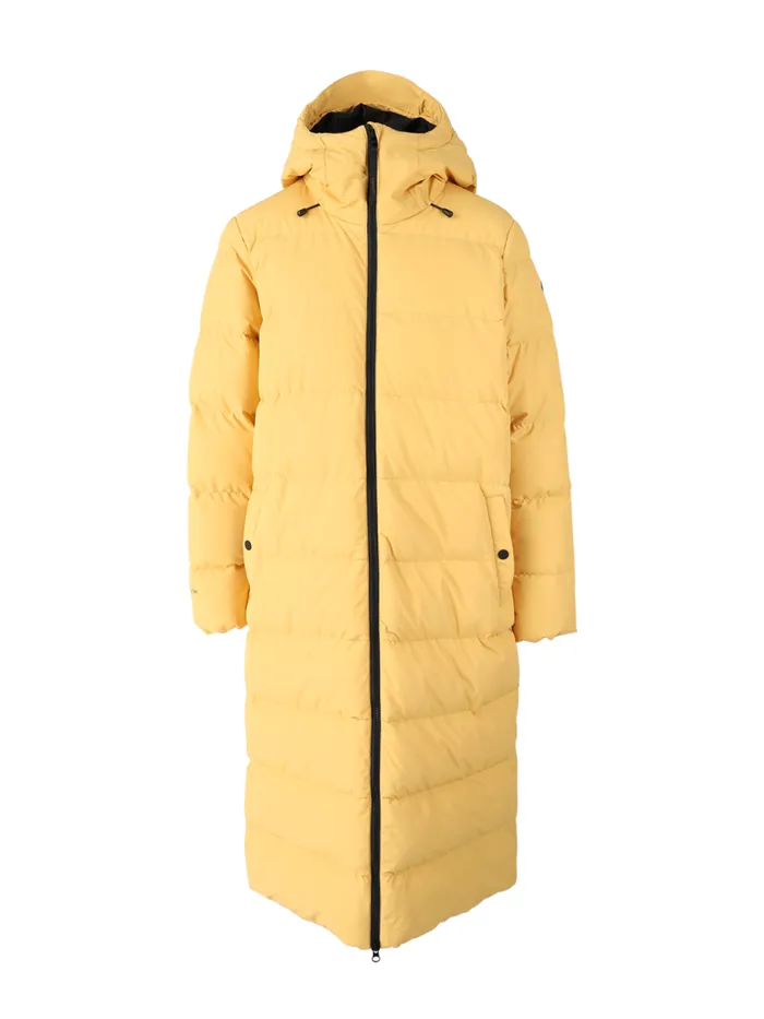 Brunotti Jackets Women Bigsur Long Puffer Coat Yellow