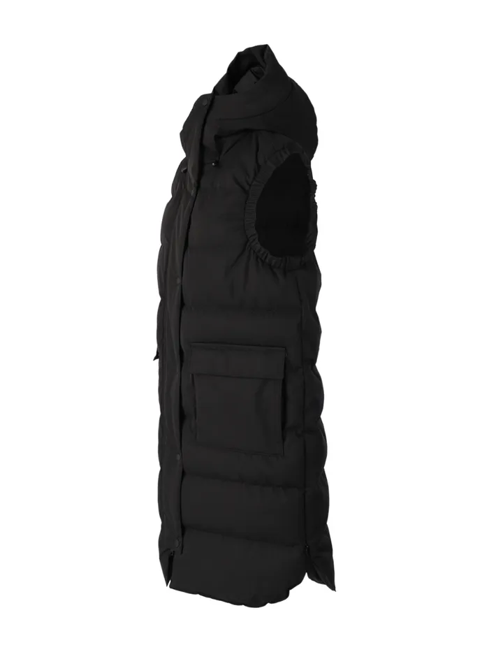 Brunotti Jackets Women Kalani Long Puffer Bodywarmer Black