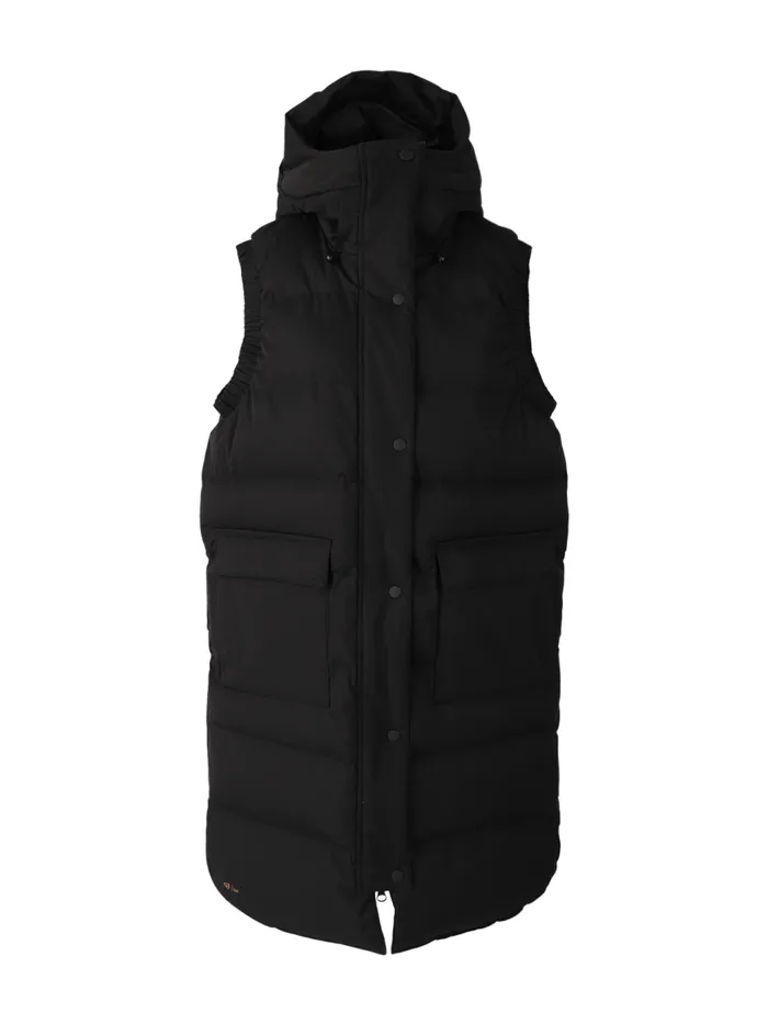 Brunotti Jackets Women Kalani Long Puffer Bodywarmer Black