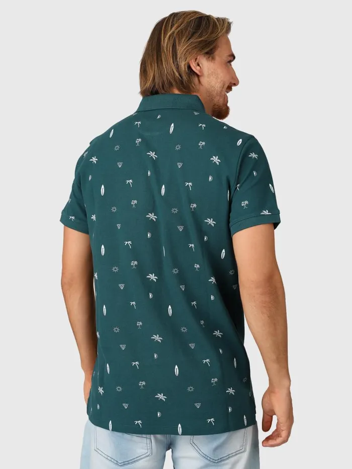 Brunotti Polos and Shirts Men AddaxAOPolo Shortsleeve Green