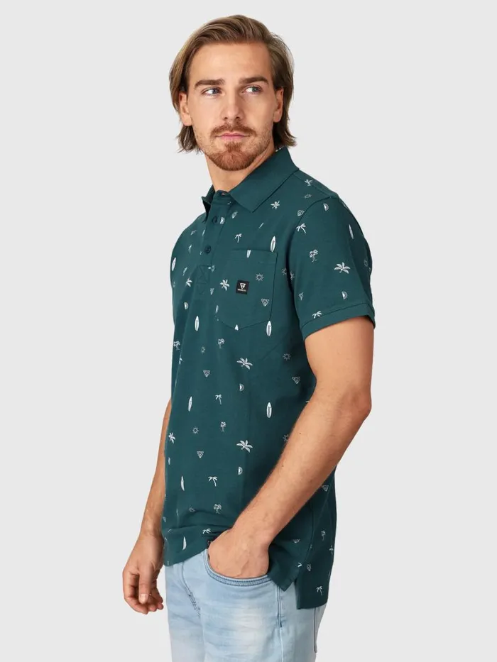 Brunotti Polos and Shirts Men AddaxAOPolo Shortsleeve Green