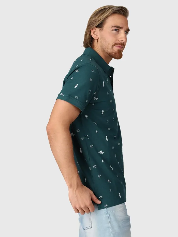 Brunotti Polos and Shirts Men AddaxAOPolo Shortsleeve Green