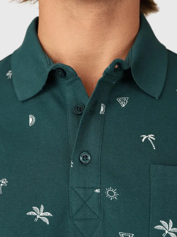 Brunotti Polos and Shirts Men AddaxAOPolo Shortsleeve Green