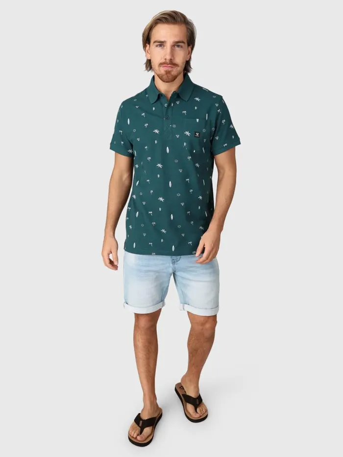 Brunotti Polos and Shirts Men AddaxAOPolo Shortsleeve Green