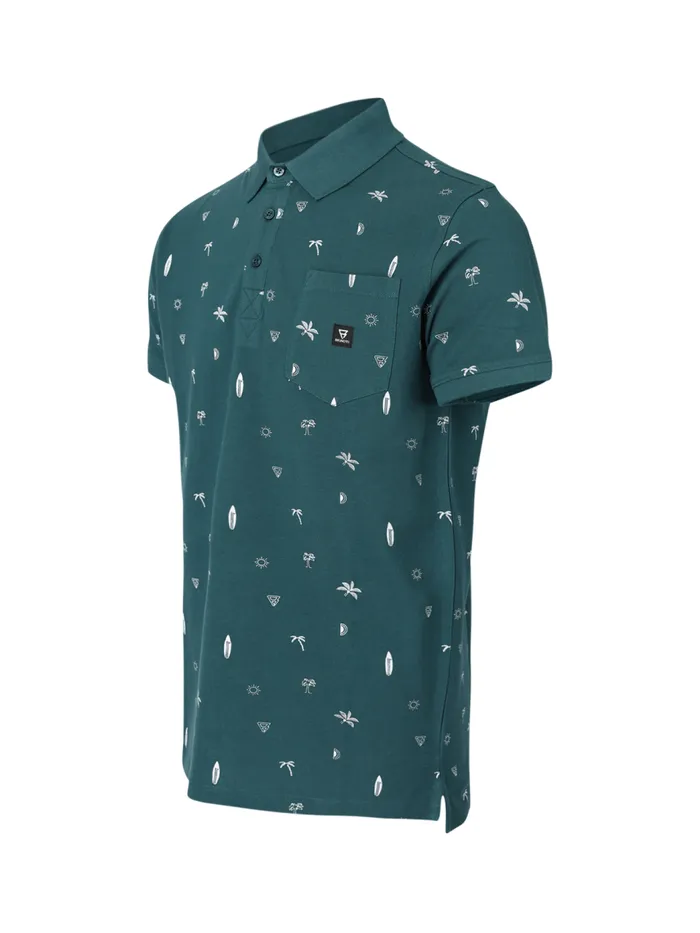Brunotti Polos and Shirts Men AddaxAOPolo Shortsleeve Green