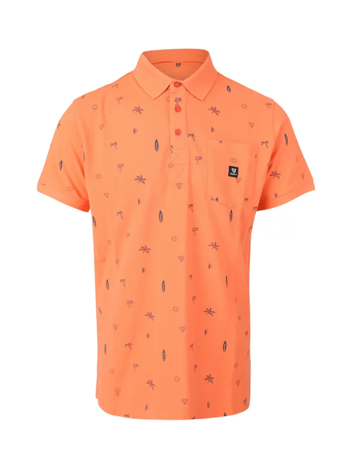 Brunotti Polos and Shirts Men AddaxAOPolo Shortsleeve Orange
