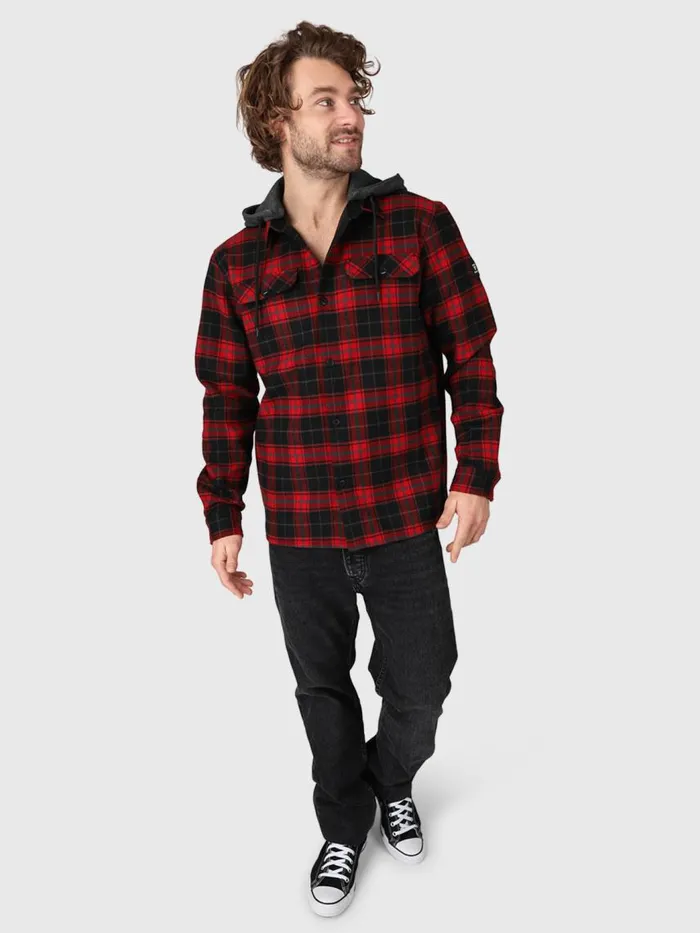 Brunotti Polos and Shirts Men BurnedRShirt Red