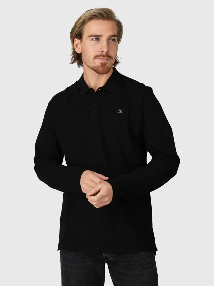 Brunotti Polos and Shirts Men ManicaPolo Longsleeve Black