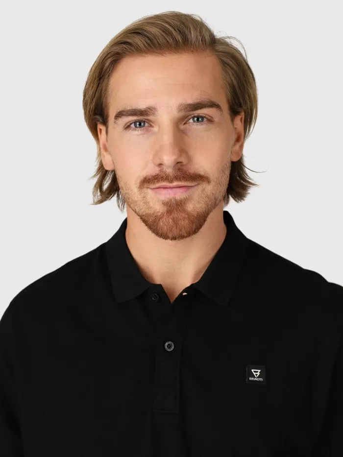 Brunotti Polos and Shirts Men ManicaPolo Longsleeve Black