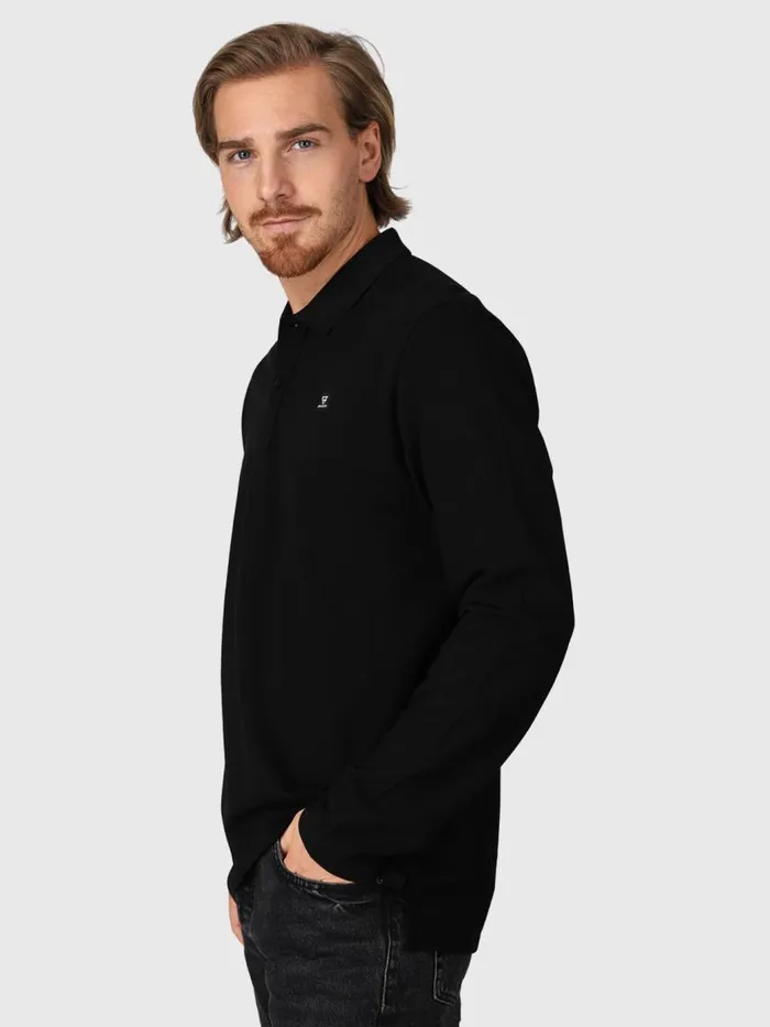 Brunotti Polos and Shirts Men ManicaPolo Longsleeve Black