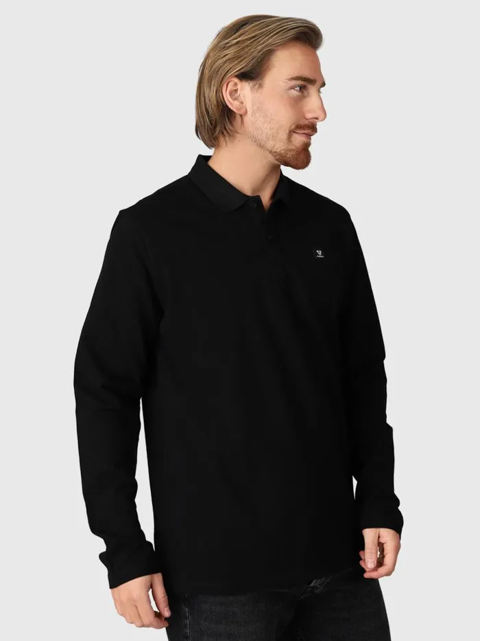 Brunotti Polos and Shirts Men ManicaPolo Longsleeve Black