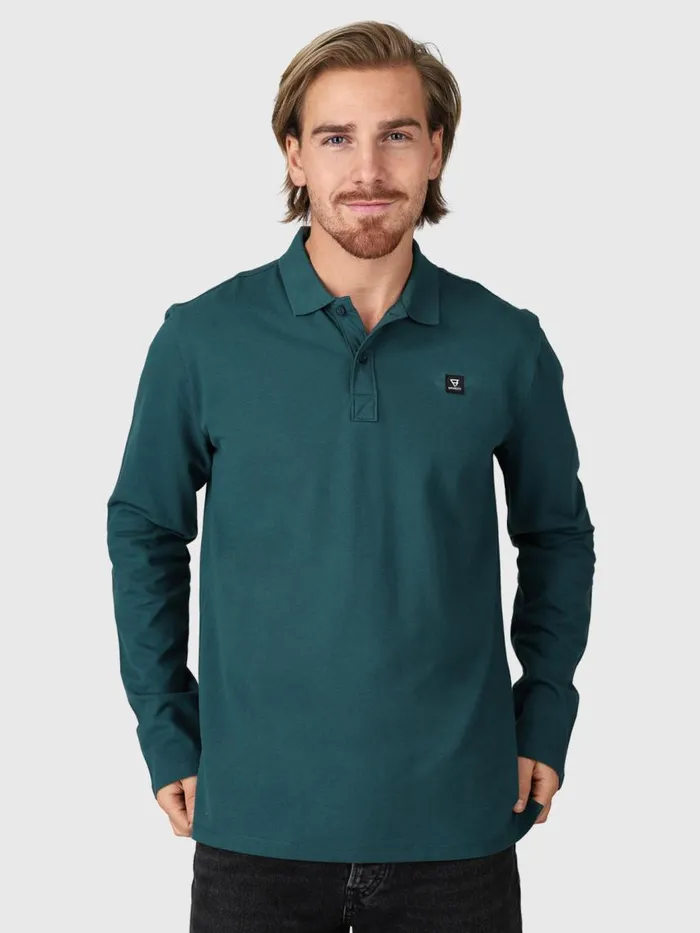 Brunotti Polos and Shirts Men ManicaPolo Longsleeve Green