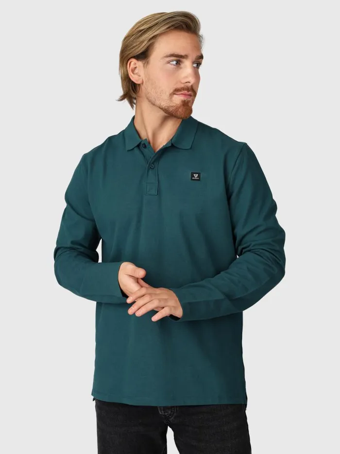 Brunotti Polos and Shirts Men ManicaPolo Longsleeve Green