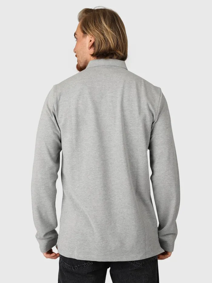 Brunotti Polos and Shirts Men ManicaPolo Longsleeve Grey