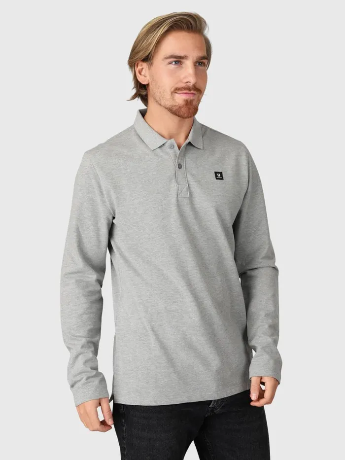 Brunotti Polos and Shirts Men ManicaPolo Longsleeve Grey