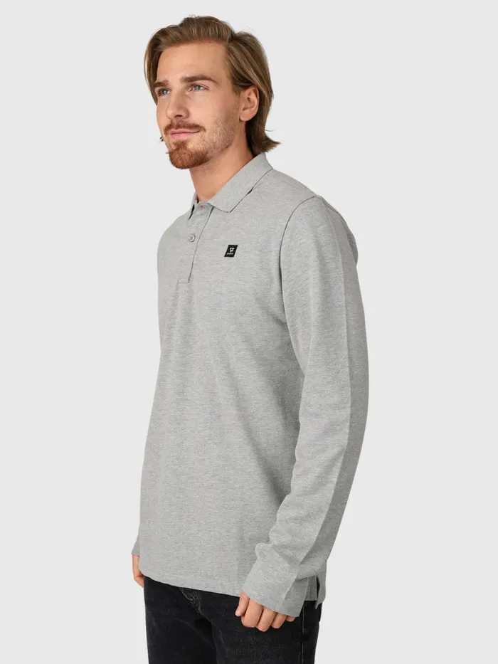 Brunotti Polos and Shirts Men ManicaPolo Longsleeve Grey