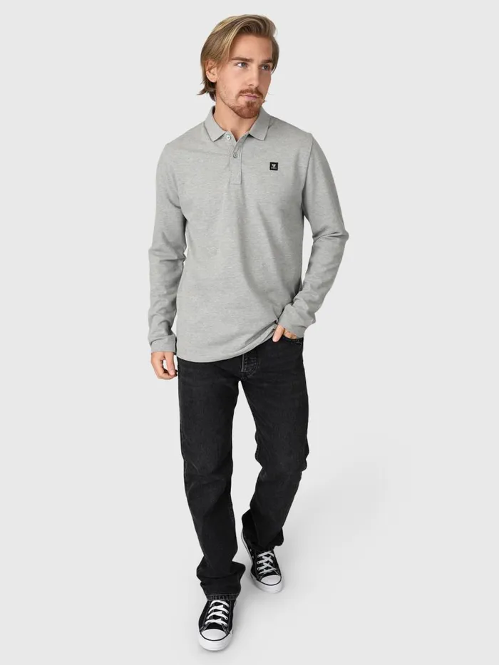 Brunotti Polos and Shirts Men ManicaPolo Longsleeve Grey