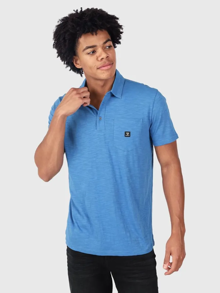 Brunotti Polos and Shirts Men PalotjePolo Shortsleeve Bright Blue