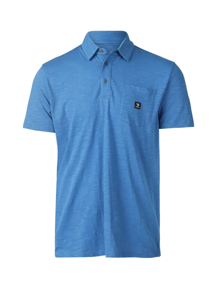Brunotti Polos and Shirts Men PalotjePolo Shortsleeve Bright Blue