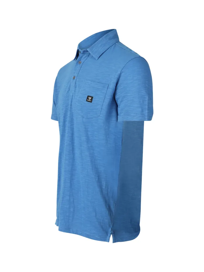 Brunotti Polos and Shirts Men PalotjePolo Shortsleeve Bright Blue