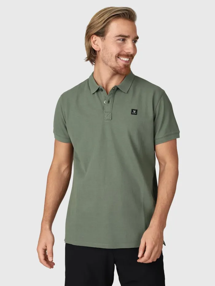 Brunotti Polos and Shirts Men TavECONPolo Shortsleeve Green