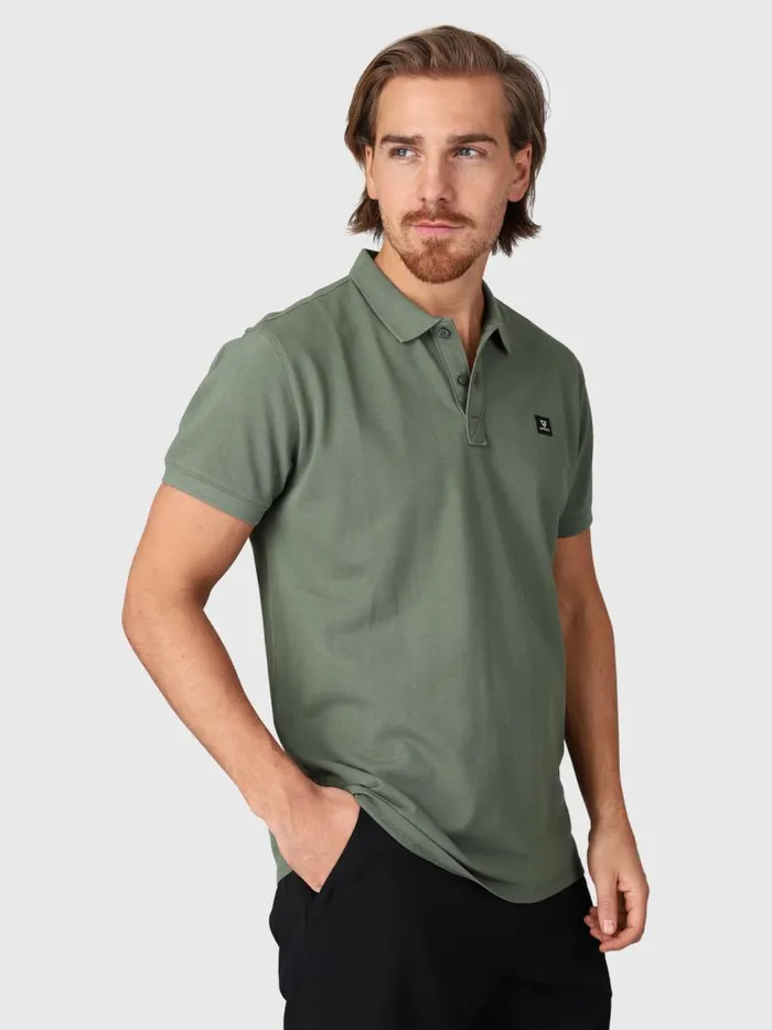 Brunotti Polos and Shirts Men TavECONPolo Shortsleeve Green