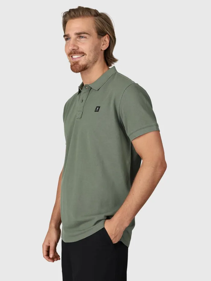 Brunotti Polos and Shirts Men TavECONPolo Shortsleeve Green