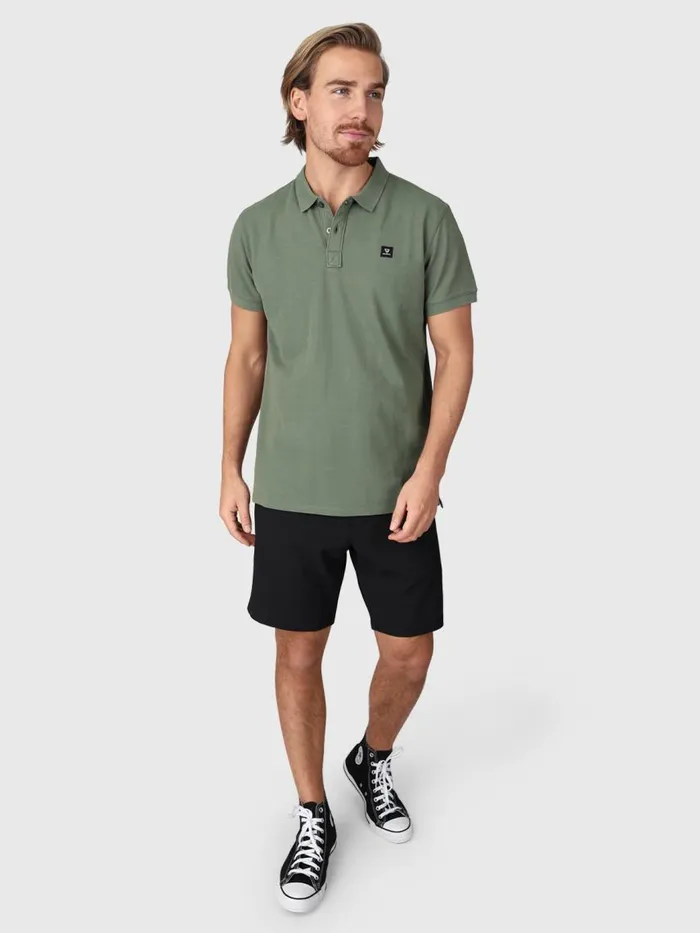 Brunotti Polos and Shirts Men TavECONPolo Shortsleeve Green