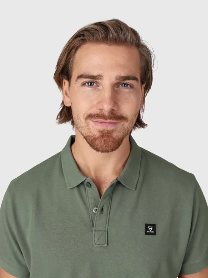 Brunotti Polos and Shirts Men TavECONPolo Shortsleeve Green