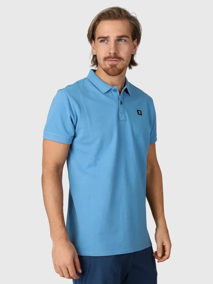 Brunotti Polos and Shirts Men TavECOPolo Shortsleeve Blue
