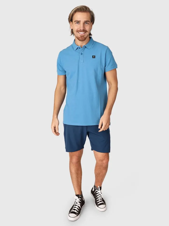 Brunotti Polos and Shirts Men TavECOPolo Shortsleeve Blue