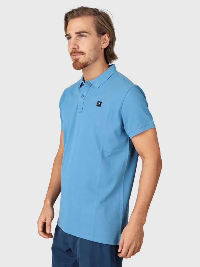 Brunotti Polos and Shirts Men TavECOPolo Shortsleeve Blue