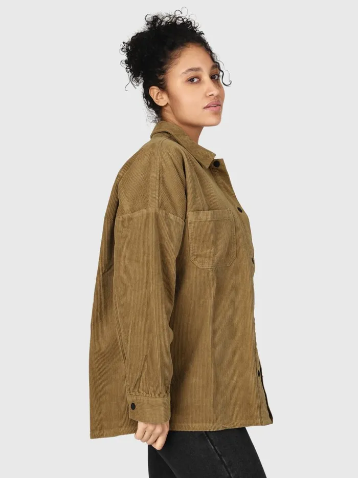 Brunotti Shirts Women SianCordR Corduroy Shirt Brown